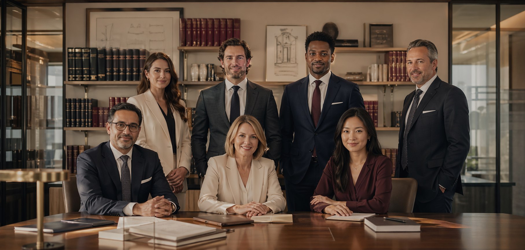 Professional legal team advising on authorship and ownership issues
